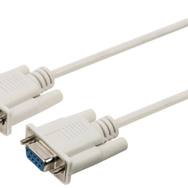 Cabo D9 Femea - D9 Femea (NULL MODEM) - 2 mts