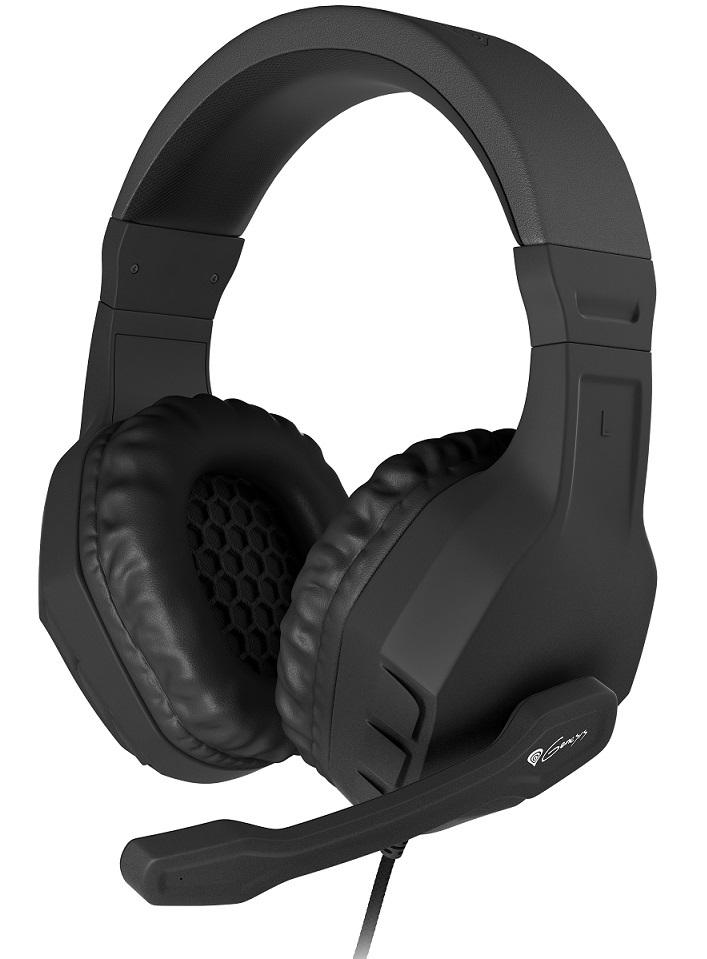 Auscultadores Headset Gaming Argon 200 (Preto) - GENESIS