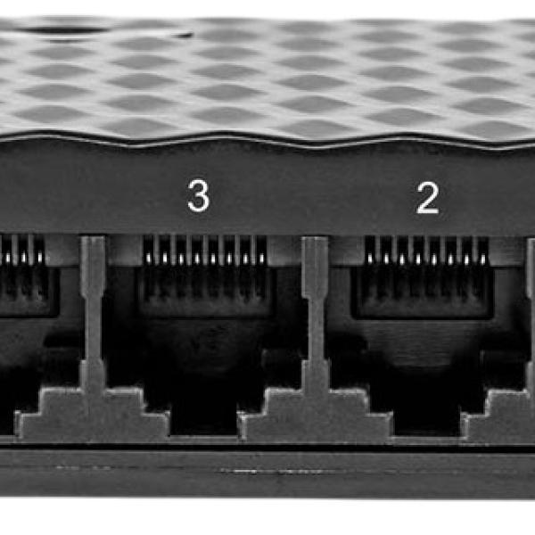 Switch de Rede Não Gerido 5 Portas LAN Gigabit Ethernet (10/100/1000) Preto - NEDIS