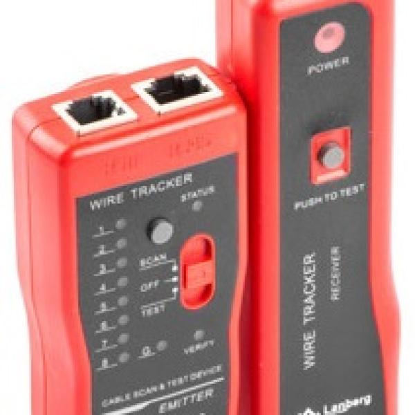 Testador de Cabos de Rede Profissional (RJ11/RJ12/RJ45) - LANBERG