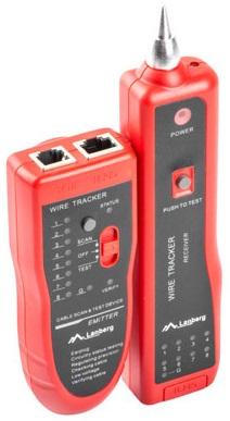 Testador de Cabos de Rede Profissional (RJ11/RJ12/RJ45) - LANBERG