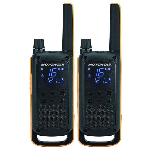 Walkie Talkie Motorola T82 - 16 Canais 10Km Preto — Recondicionado