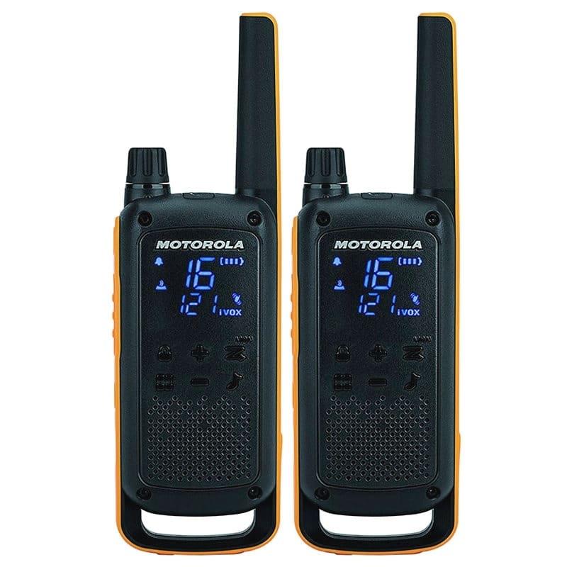 Walkie Talkie Motorola T82 - 16 Canais 10Km Preto — Recondicionado