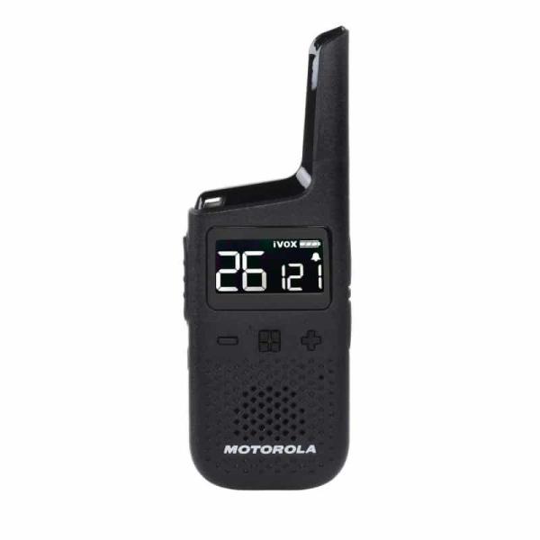 Walkie Talkie Motorola XT185 - 16 Canais 8Km 500mW IP54 Pack 2 — Recondicionado