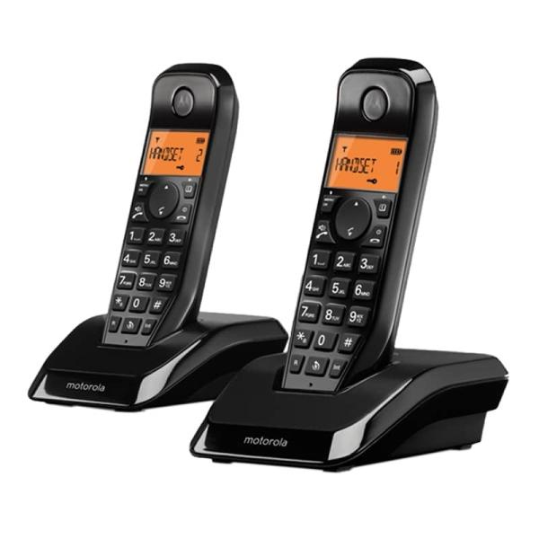 Telefone Motorola S1202 Preto Pack 2 — Recondicionado