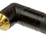 Ficha Jack 3,5mm Macho Stéreo 90º (Dourada) - NEUTRIK