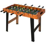 Mesa de matraquilhos com 22 jogadores incluídos 84,5x40x61,2 cm Cor Madeira e Preto