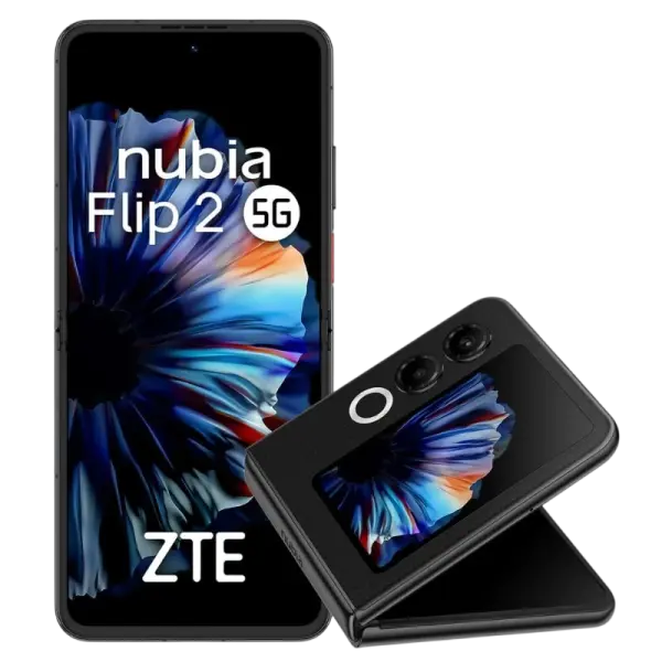 Smartphone ZTE Nubia Flip 2 8GB 256GB 6.9" 5G Preto