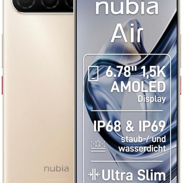 Smartphone Nubia Air 5G 6.78 8GB/256GB Dual SIM (Titanium Desert)
