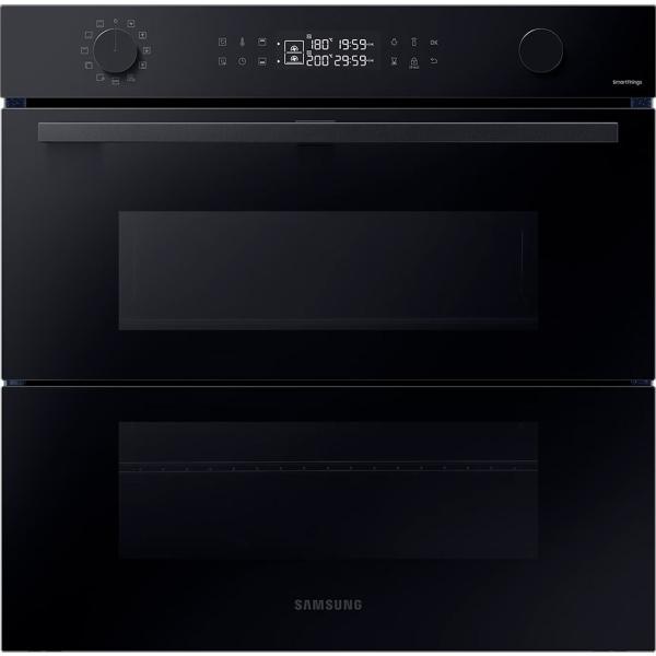 Forno Encastre Pirolítico Dual Cook Flex™ BESPOKE NV7B4550VAK 76L 1200W Wi - Fi (Preto) - SAMSUNG