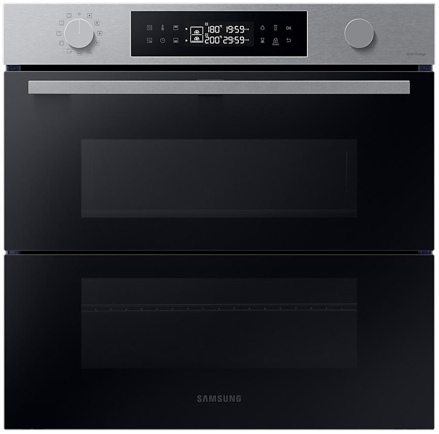 Forno Elétrico de Encastre NV7B4550VAS Dual Cook Flex Pirolítico 1600W 76L Wi - Fi (Inox) - SAMSUNG