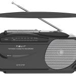 Rádio FM Portátil c/ Leitor Cassete - NEVIR