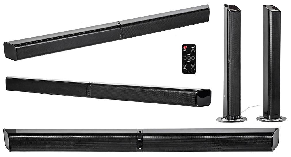 Barra de Som SOUNDBAR 20W RMS Bluetooth2.0, USB e AUX c/ Comando - NEVIR