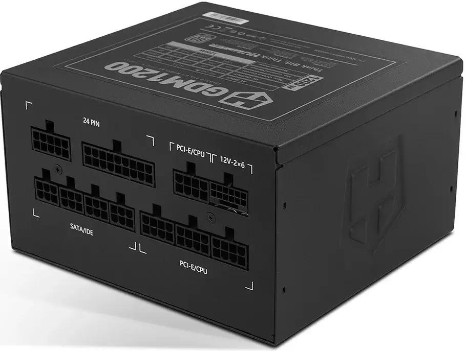 Fonte de Alimentação ATX Hummer GDM 1200W ATX 3.1/PCIe 5.1 80 Plus Gold Full Modular - NOX