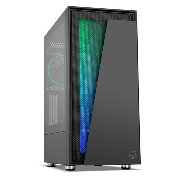 Caixa ATX Nox Hummer Blaster ARGB (Preta)