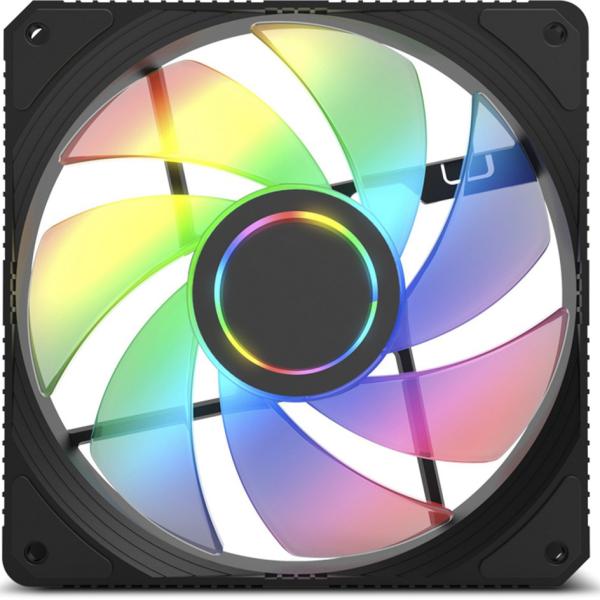 Ventoinha 120mm Hummer M - Fan Infinite Mirror ARGB 3 Pinos - NOX