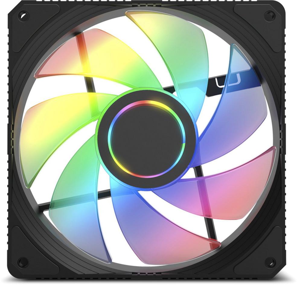 Ventoinha 120mm Hummer M - Fan Infinite Mirror ARGB 3 Pinos - NOX