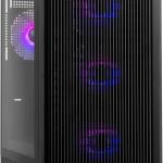 Caixa ATX Infinity Iota ARGB Mesh Tempered Glass (Preto) - NOX
