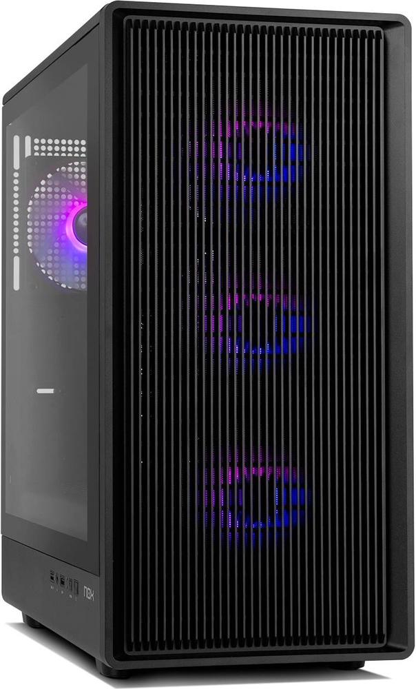 Caixa ATX Infinity Iota ARGB Mesh Tempered Glass (Preto) - NOX