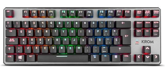 Teclado Mecânico Krom Kernel TKL RGB USB PT - NOX