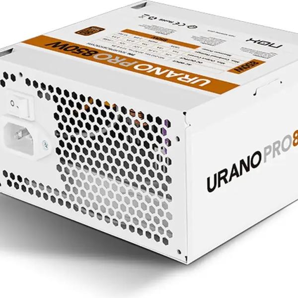 Fonte de Alimentação ATX Urano Pro 850W 80 Plus Bronze (Branco) - NOX
