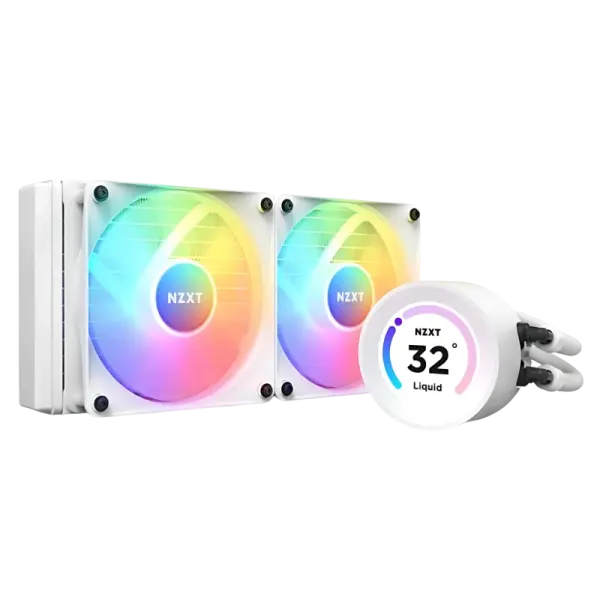 Water Cooler CPU NZXT Kraken Elite 240 RGB Branco