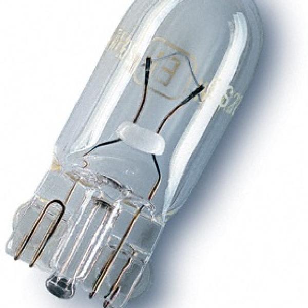Lampada Halogéneo p/ Automóvel W2,1x9,5d 24V/3W W3W (2841) - OSRAM