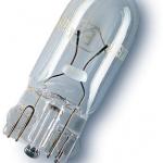 Lampada Halogéneo p/ Automóvel W2,1x9,5d 24V/3W W3W (2841) - OSRAM