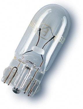 Lampada Halogéneo p/ Automóvel W2,1x9,5d 24V/3W W3W (2841) - OSRAM