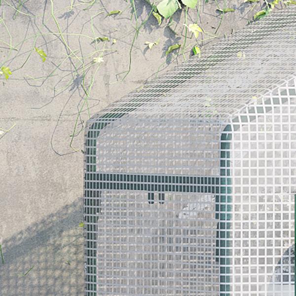Estufa de Jardim com 4 Prateleiras e Cobertura de PE Estufa de Aço para Cultivo de Plantas Flores 70x50x160cm Branco