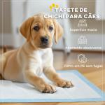 Resguardos de Treino Animais de Estimação 100 Unidades 45x60 cm Resguardos Absorventes para Cães com 6 Camadas Azul