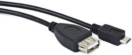 Cabo USB A Fêmea - Micro USB Macho (15cm) - LANBERG
