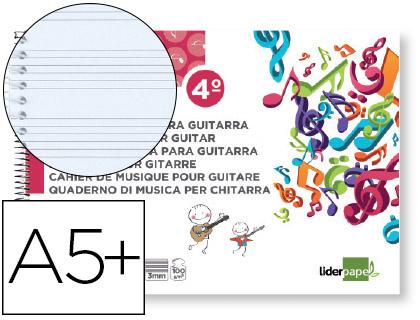 Bloco Musica Quarto 20 Fls Ao Baixo Guitarra