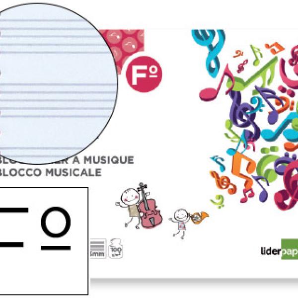 Bloco Musica Folio 20 Fls. Ao Baixo