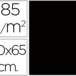 Cartolina 500 X 650 mm, 185 Grs, Guarro, Preto