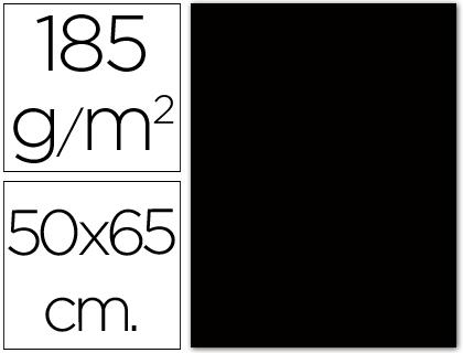 Cartolina 500 X 650 mm, 185 Grs, Guarro, Preto