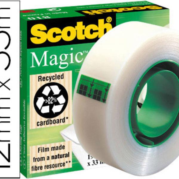 Fita Adesiva Scotch 33 Mt X 12 mm