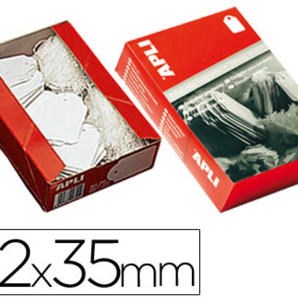 Etiqueta Rectangular p/ Pendurar, 22X35 mm, 500 Unidades