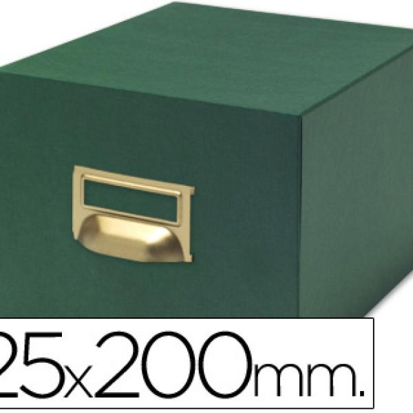 Ficheiro p/ Fichas Tela Verde p/ 1000, 125 X 200 mm