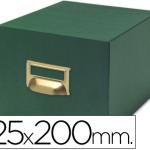 Ficheiro p/ Fichas Tela Verde p/ 1000, 125 X 200 mm