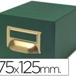 Ficheiro p/ Fichas Tela Verde p/ 1000, 75 X 125 mm