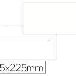 Envelope Branco 115X225 mm c/ Aba em Tira de Silicone Papel Reciclado 90 Gr (500 Unidades)