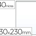Bolsa Portacarnet Folio 140 Microns PVC Transparente (1 Unidade)