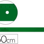 Regua Plastico Faber 50 cm