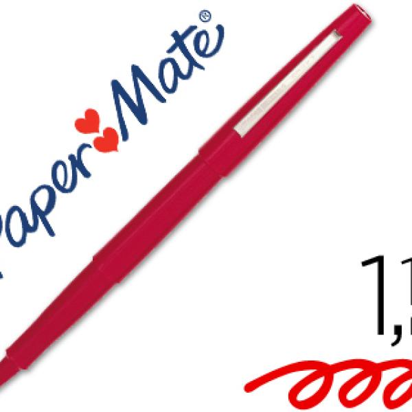 Marcador Paper Mate Flair Nylon 3102 - 1 Vermelho
