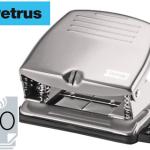 Furador Petrus 65, Capacidadee 20 Folhas Cromado