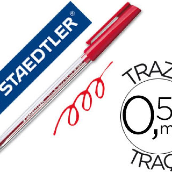 Caneta Staedtler Stick Vermelha