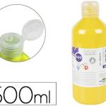 Pintura Dedos Garrafa de 500 ml Amarela