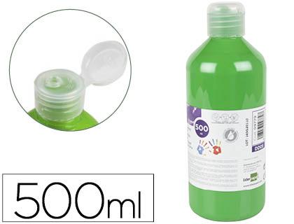 Pintura Dedos Garrafa de 500 ml Verde