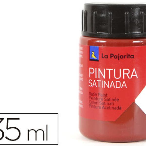 Tinta Latex La Pajarita, 35 ml - Oxido Vermelho
